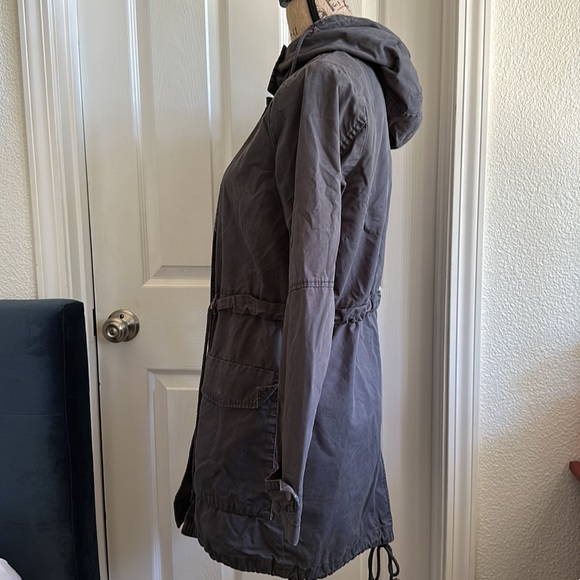 EUC Forever 21 • grey hoodie anorak jacket • small - Picture 3 of 8